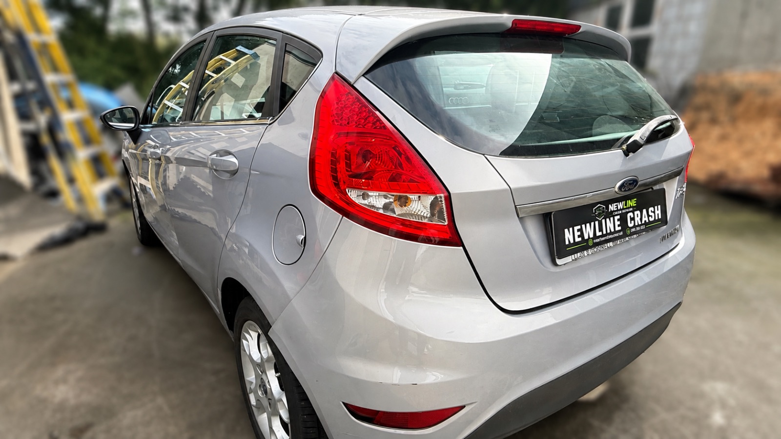 2012 Ford Fiesta — Left side damage